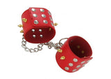 Fire Red Wrist Cuffs novelty items - Tophatter Daily Deals