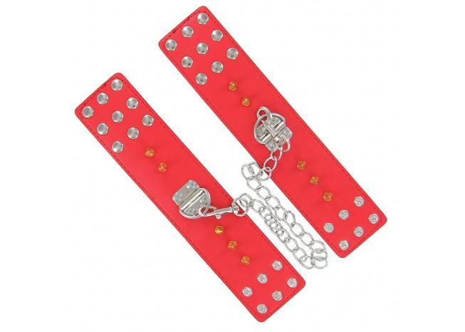 Fire Red Wrist Cuffs novelty items - Tophatter Daily Deals