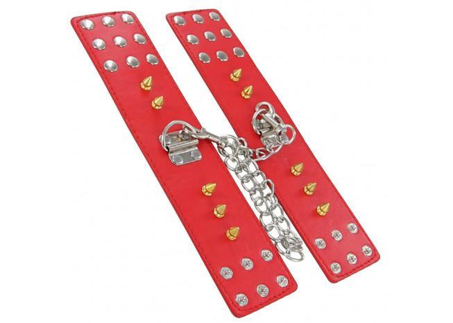 Fire Red Wrist Cuffs novelty items - Tophatter Daily Deals