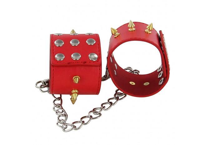 Fire Red Wrist Cuffs novelty items - Tophatter Daily Deals