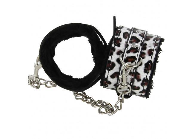 Wild Animal Print Full Restraint Set novelty items - Tophatter Daily Deals