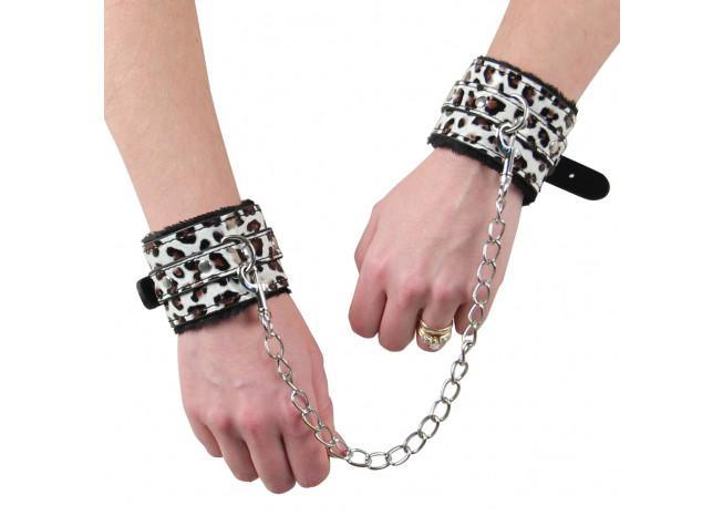 Wild Animal Print Full Restraint Set novelty items - Tophatter Daily Deals