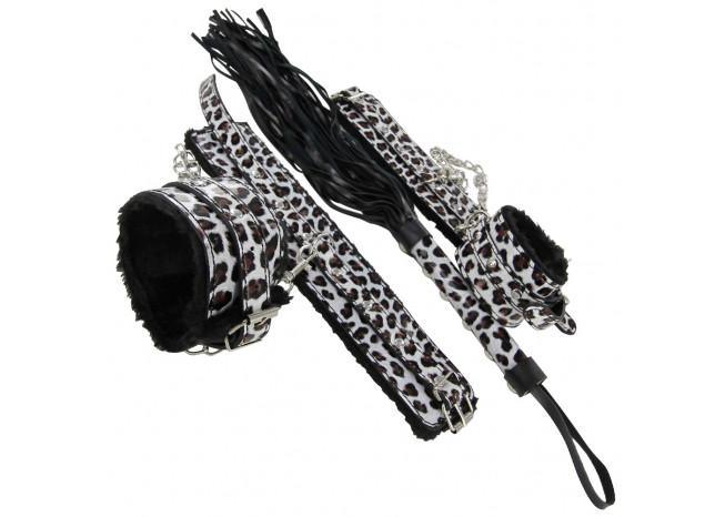 Wild Animal Print Full Restraint Set novelty items - Tophatter Daily Deals
