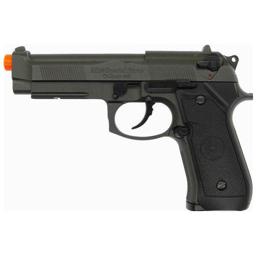 HFC Full Auto M9 Baretta Metal Gas Blowback Airsoft Pistol W/ Gun Case Airsoft-Gas/C02pistol - Tophatter Daily Deals