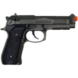 HFC Full Auto M9 Baretta Metal Gas Blowback Airsoft Pistol W/ Gun Case Airsoft-Gas/C02pistol - Tophatter Daily Deals