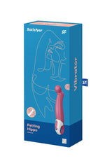 Satisfyer - Petting Hippo Vibrator - Pink Sex Toy - Tophatter Daily Deals