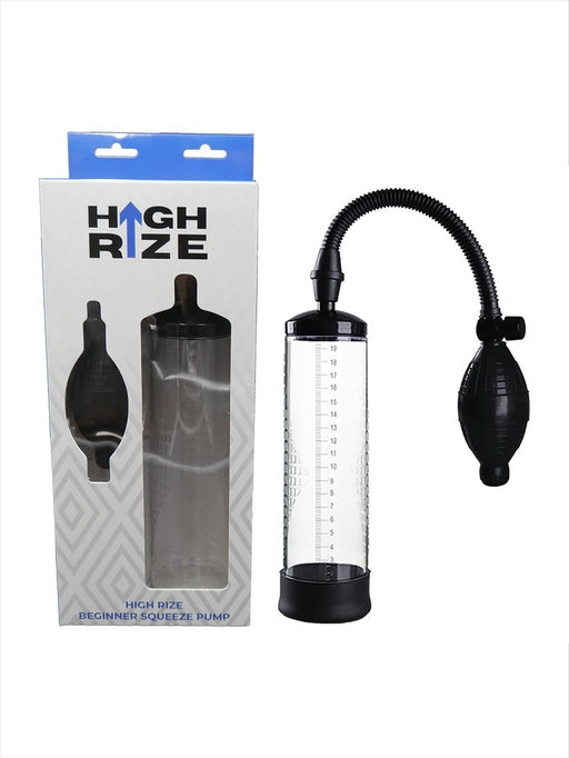 High Rize Beginner Squeeze Pump – Medical Grade Silicone Penis Pump 20cm > Pumps > Penis Pumps - Tophatter Daily Deals