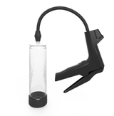High Rize Pistol Grip Pump with Digital Pressure Gauge Black 8.86 Inch Medical Grade Silicone > Pumps > Penis Pumps - Tophatter Daily Deals