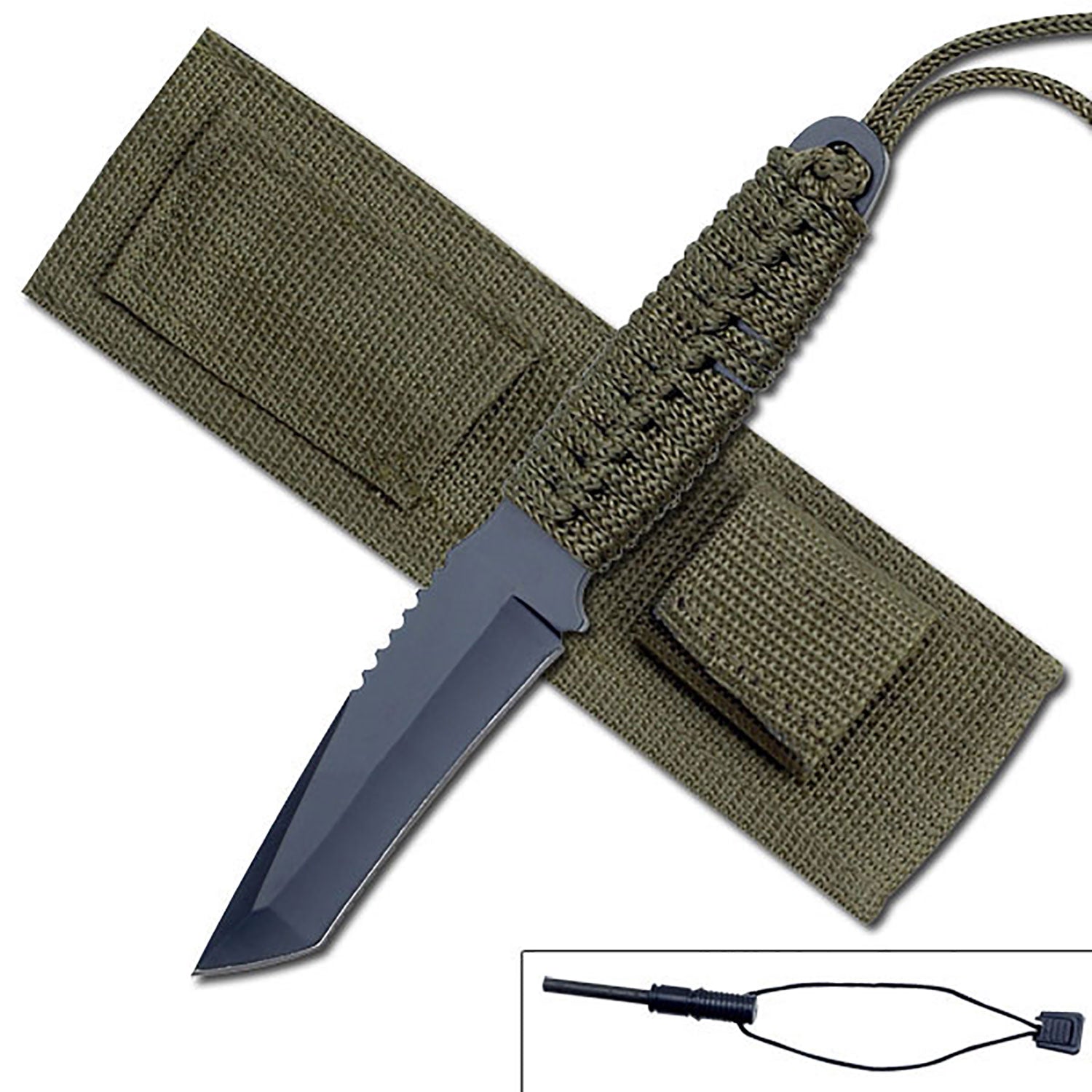 FIXED BLADE KNIFE 8" OVERALL - Tophatter Daily Deals