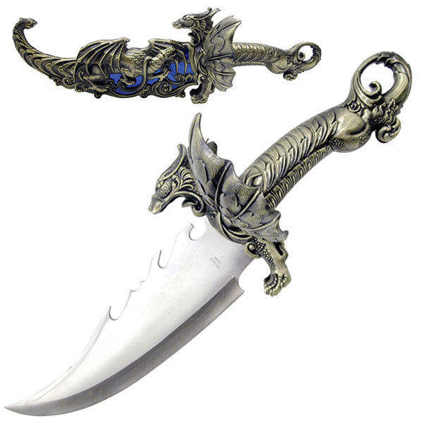 HK-349 FANTASY DRAGON KNIFE DISPLAY 16" OVERALL - Tophatter Daily Deals