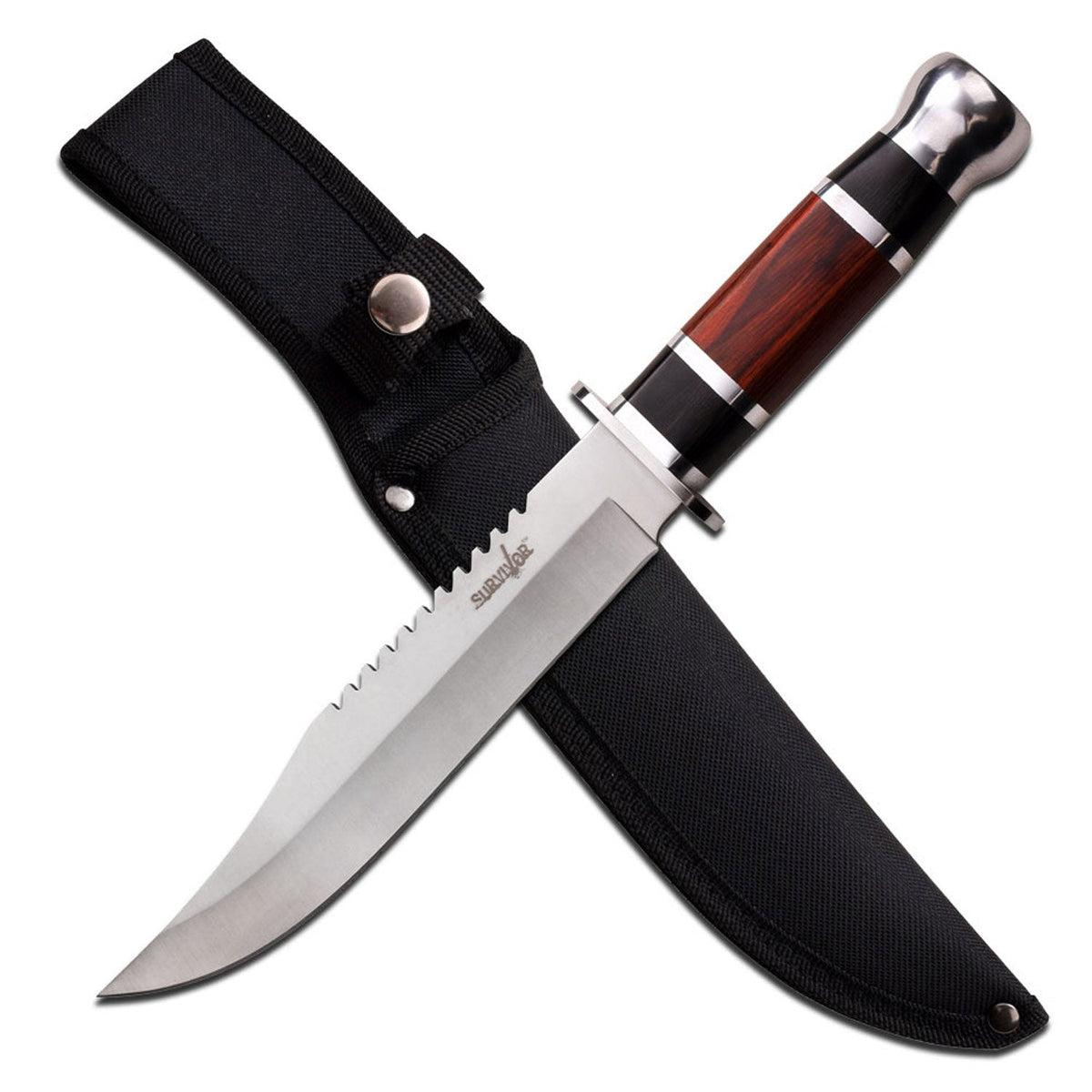 SURVIVOR - FIXED BLADE KNIFE - Tophatter Daily Deals