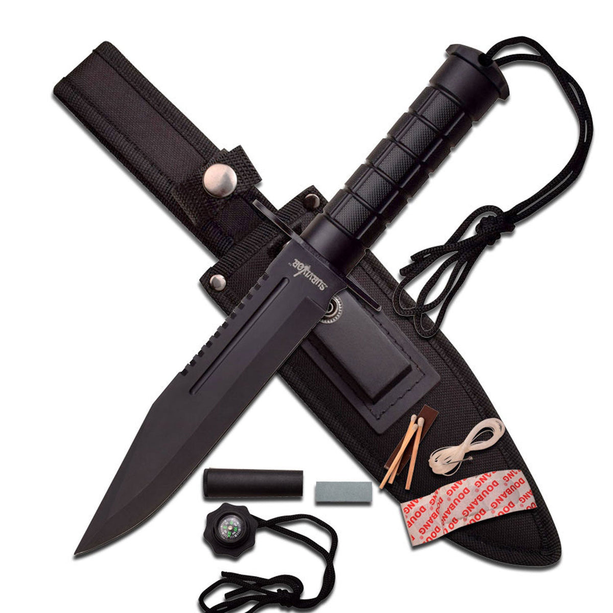 SURVIVOR - FIXED BLADE KNIFE - Tophatter Daily Deals