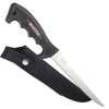 Master Fillet Knife Fixed Blade Ergo Rubber Handle Nylon Sheath - TOPHATTER'S ARMORY DEALS Collectible Weapons - Tophatter Daily Deals