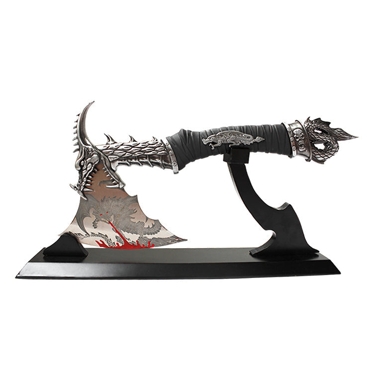 High Fantasy Dragon Axe Axe - Tophatter Daily Deals