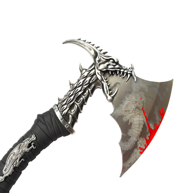 High Fantasy Dragon Axe Axe - Tophatter Daily Deals