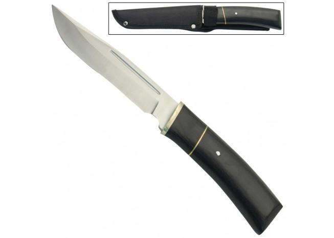 Dark Ash Wilderness Hunting Outdoor Knife knives - Tophatter Daily Deals