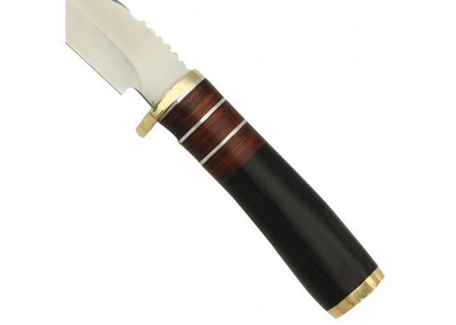 Jasper Woods Fixed Blade Skinning Wild Game Outdoor Knife knives - Tophatter Daily Deals