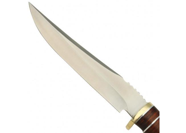 Jasper Woods Fixed Blade Skinning Wild Game Outdoor Knife knives - Tophatter Daily Deals