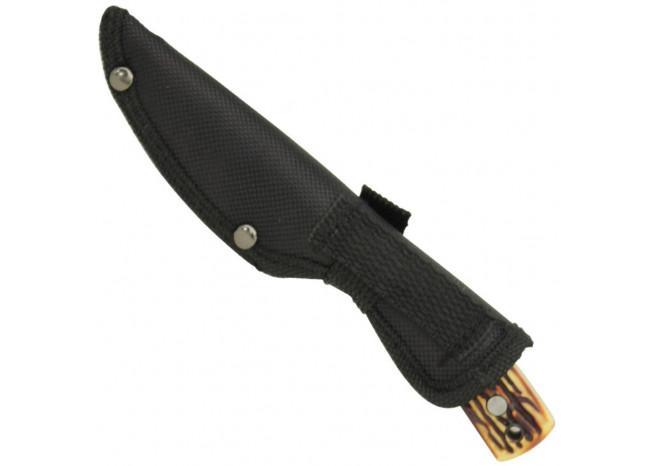 Alpine Tundra Stag Full Tang Hunting Skinner Outdoor Knife knives - Tophatter Daily Deals