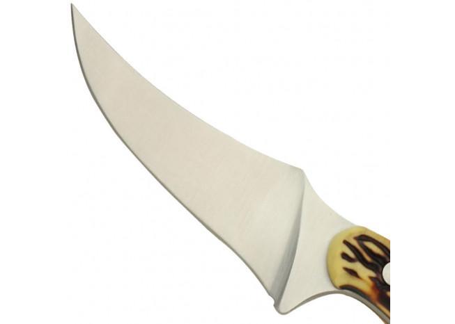 Alpine Tundra Stag Full Tang Hunting Skinner Outdoor Knife knives - Tophatter Daily Deals