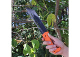 Outdoor Sawback Land Master Hunting Knife knives - Tophatter Daily Deals