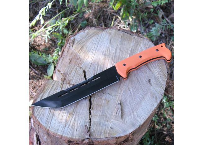 Outdoor Sawback Land Master Hunting Knife knives - Tophatter Daily Deals
