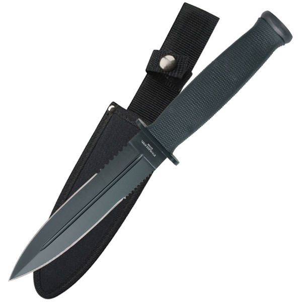 11.5" Fixed Blade Double Edge Dagger Boot Knife - Tophatter's Guns'N'Weapons Store Collectible Weapons - Tophatter Daily Deals