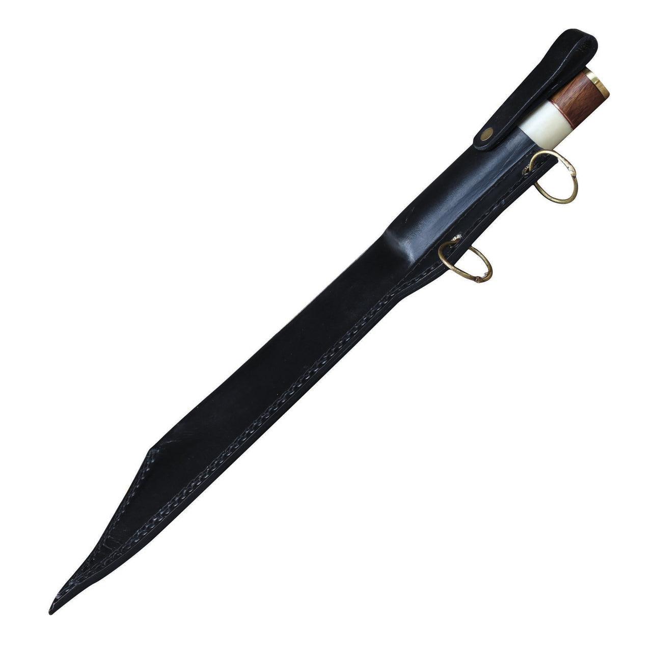 Seax Viking Hilda D2 Steel Sheesham Wood Bone Handle knives - Tophatter Daily Deals