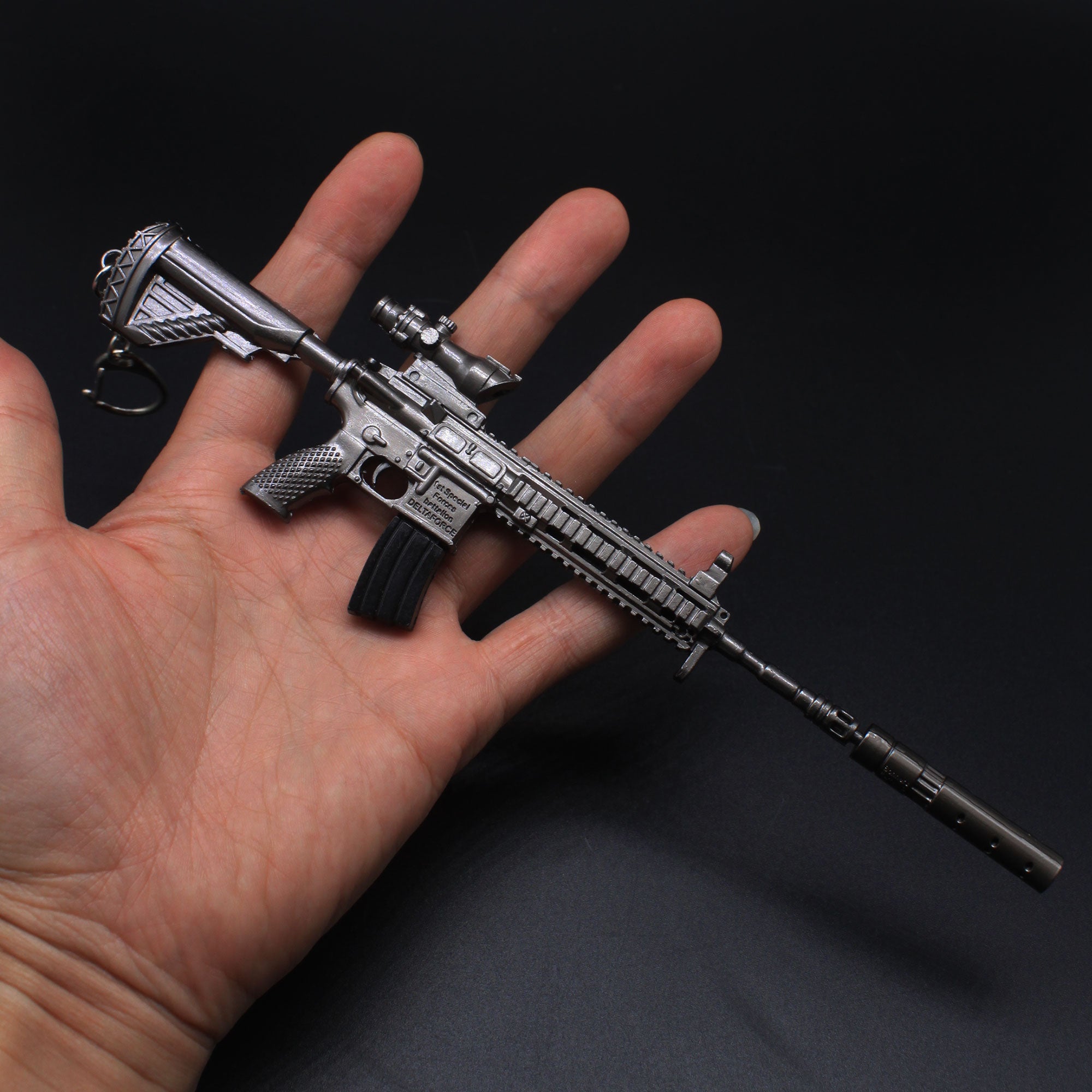 HK416 Metal Miniature Gun - Tophatter Daily Deals