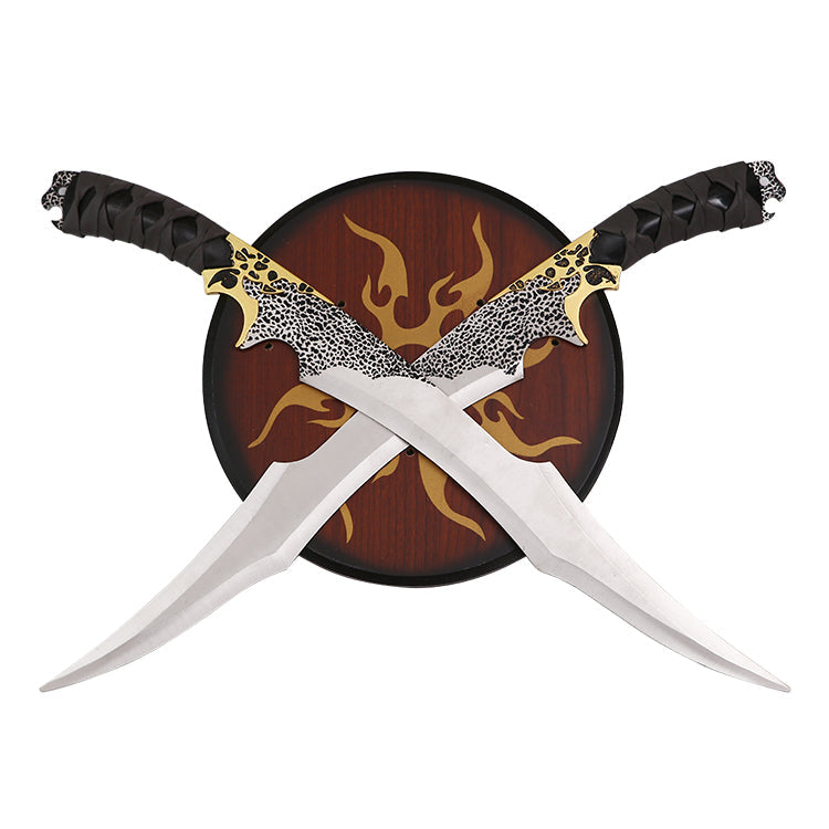 Elf Warrior Twin Swords Other Collectibles - Tophatter Daily Deals