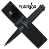 6.5" Double Edge Military Tactical Fixed Blade Boot Knife Thrower - TOPHATTER'S ARMORY DEALS Collectible Weapons - Tophatter Daily Deals