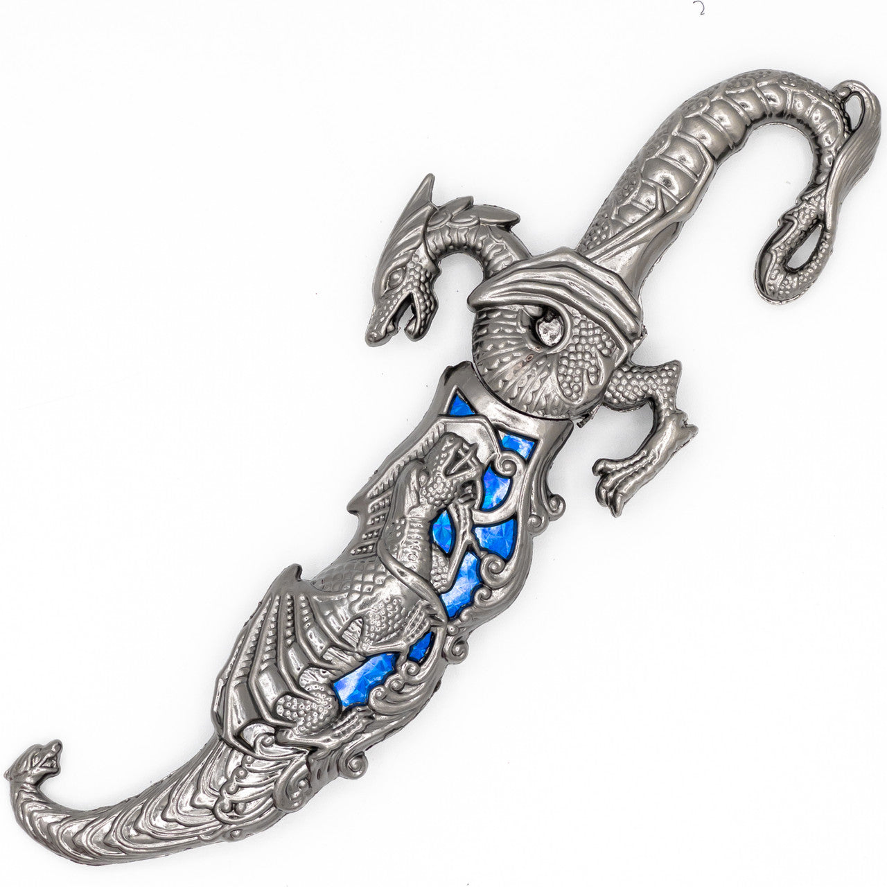Obey Me Small Ornate Dragon Decorative Fantasy Dagger Knife Dagger - Tophatter Daily Deals