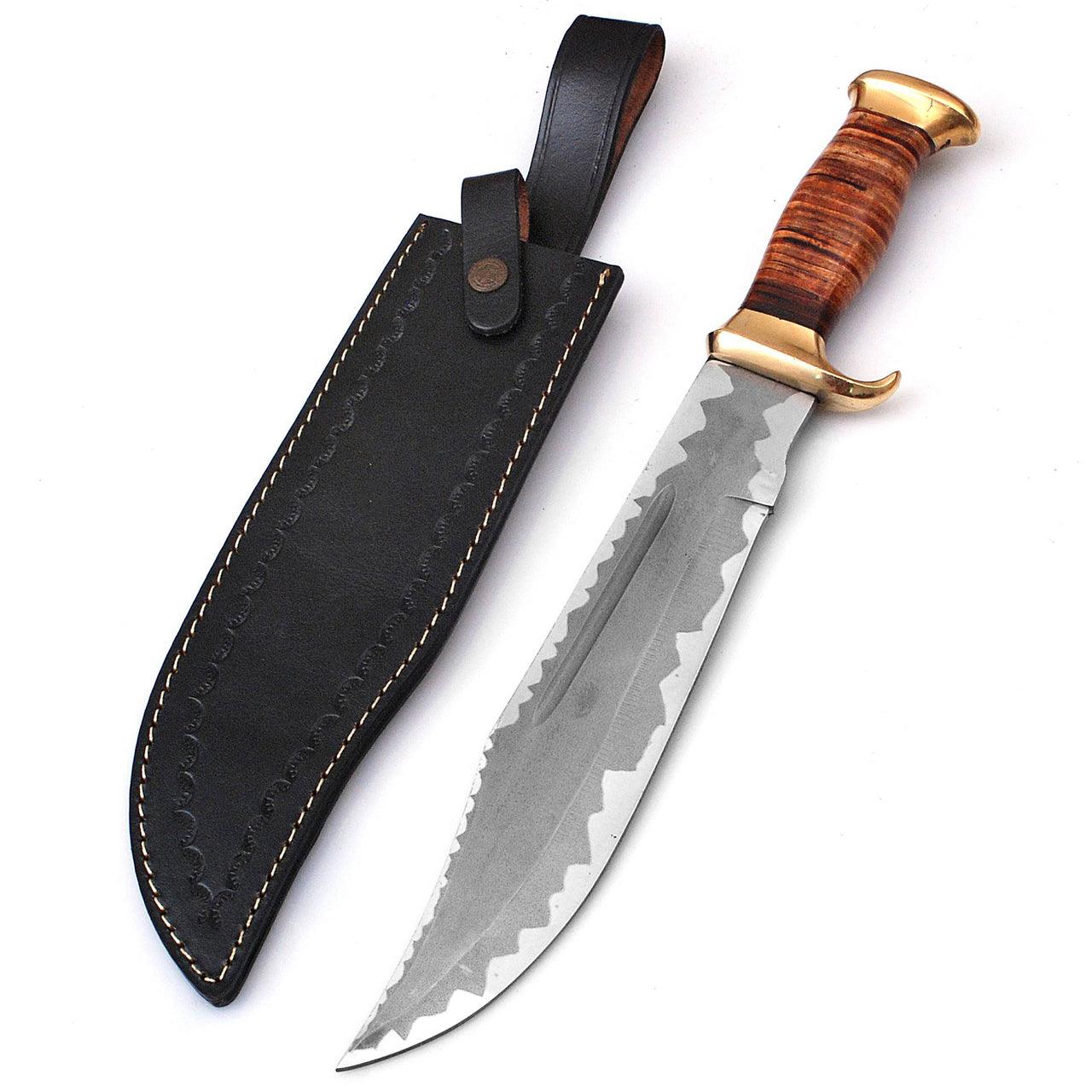 Persian Blood II Outdoor Hunting Bowie Knife Knives - Tophatter Daily Deals