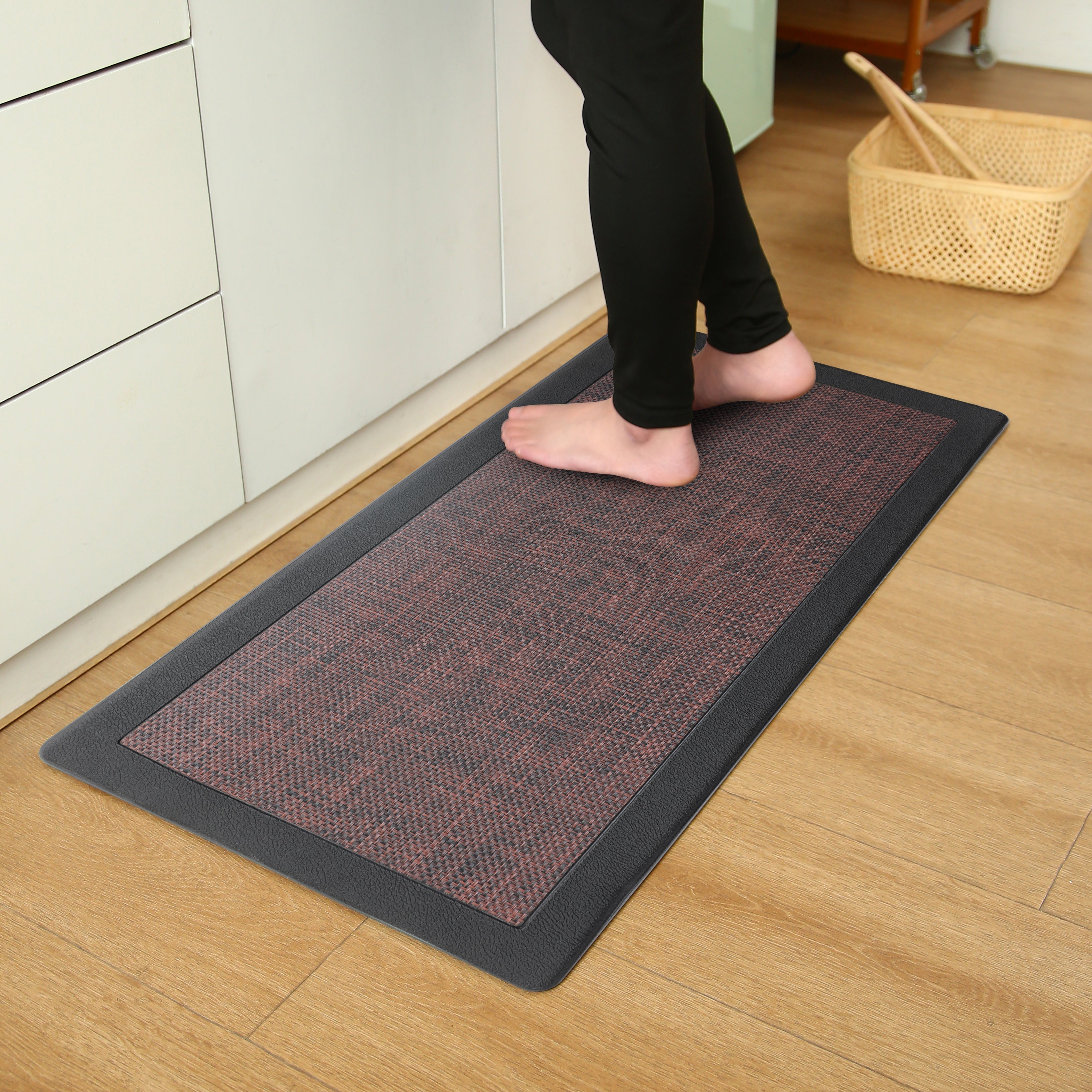 J&V Textiles 20" x 39" Hillside Oversized Anti-Fatigue Kitchen Mat Anti-Fatigue Mats - Tophatter Daily Deals