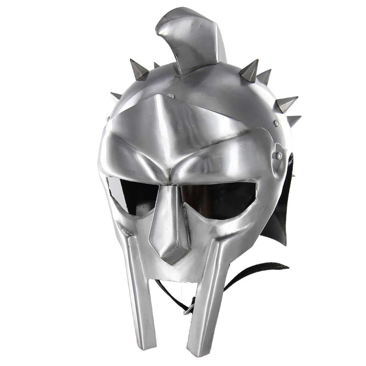Spaniard Maximus Roman Gladiator Helmet - TOPHATTER'S ARMORY DEALS Collectible Weapons - Tophatter Daily Deals