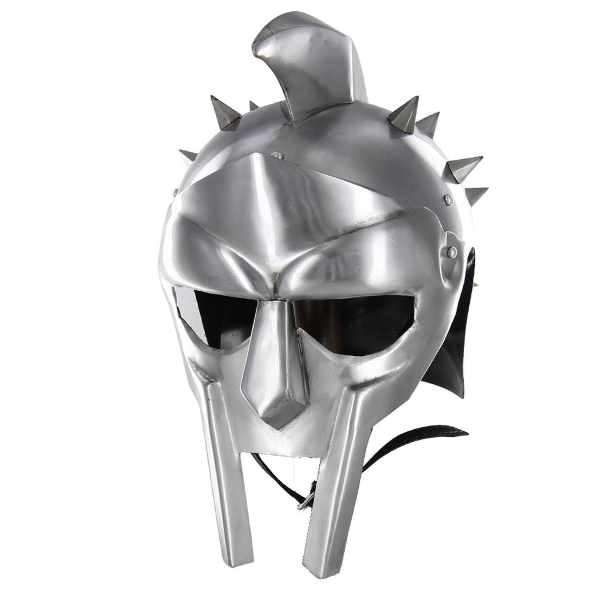 Spaniard Maximus Roman Gladiator Helmet - TOPHATTER'S ARMORY DEALS Collectible Weapons - Tophatter Daily Deals