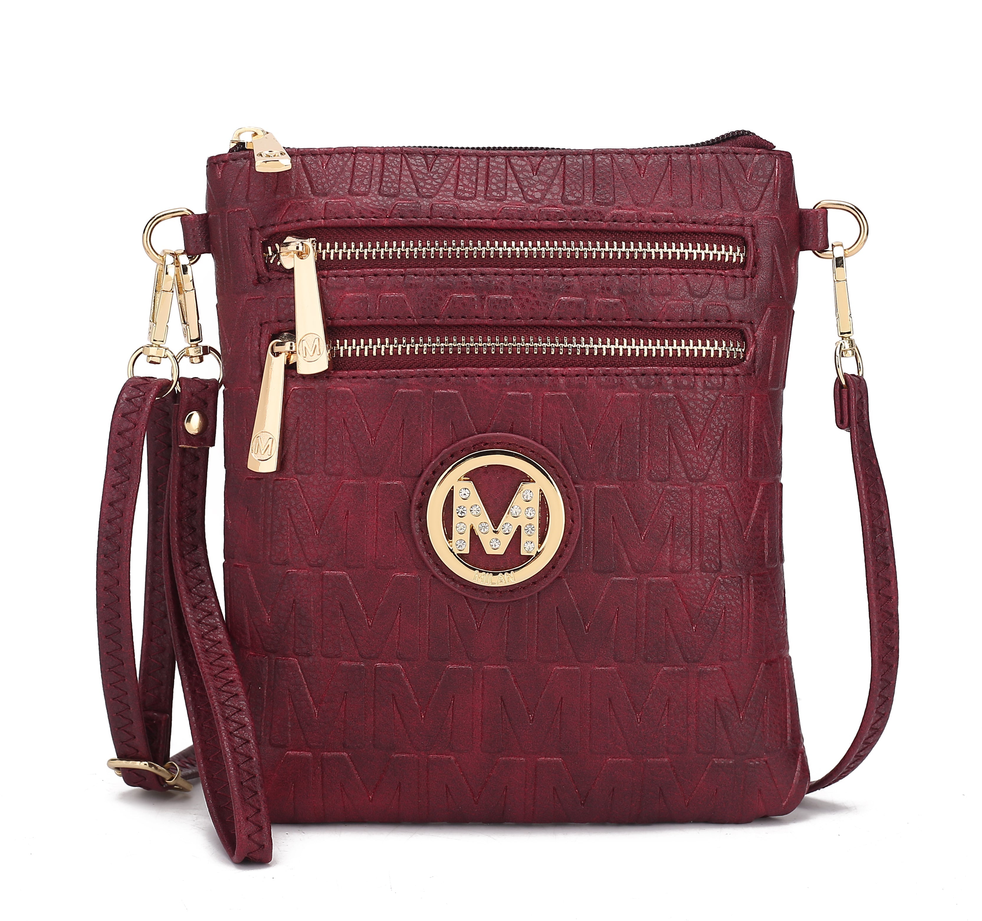 MKF Collection Women's Scarlett Signature Crossbody Bag Bags - Tophatter Daily Deals