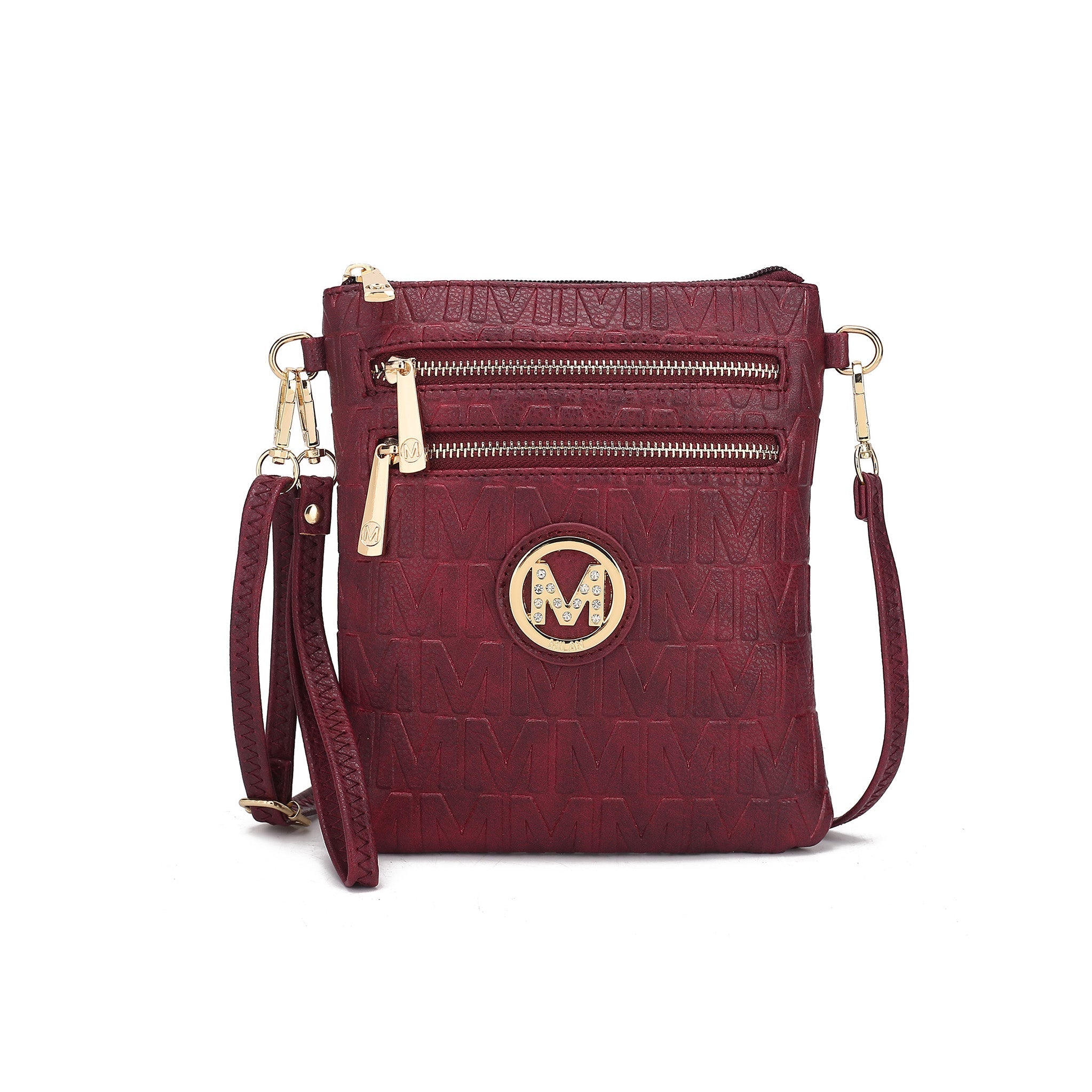 MKF Collection Women's Scarlett Signature Crossbody Bag Bags - Tophatter Daily Deals