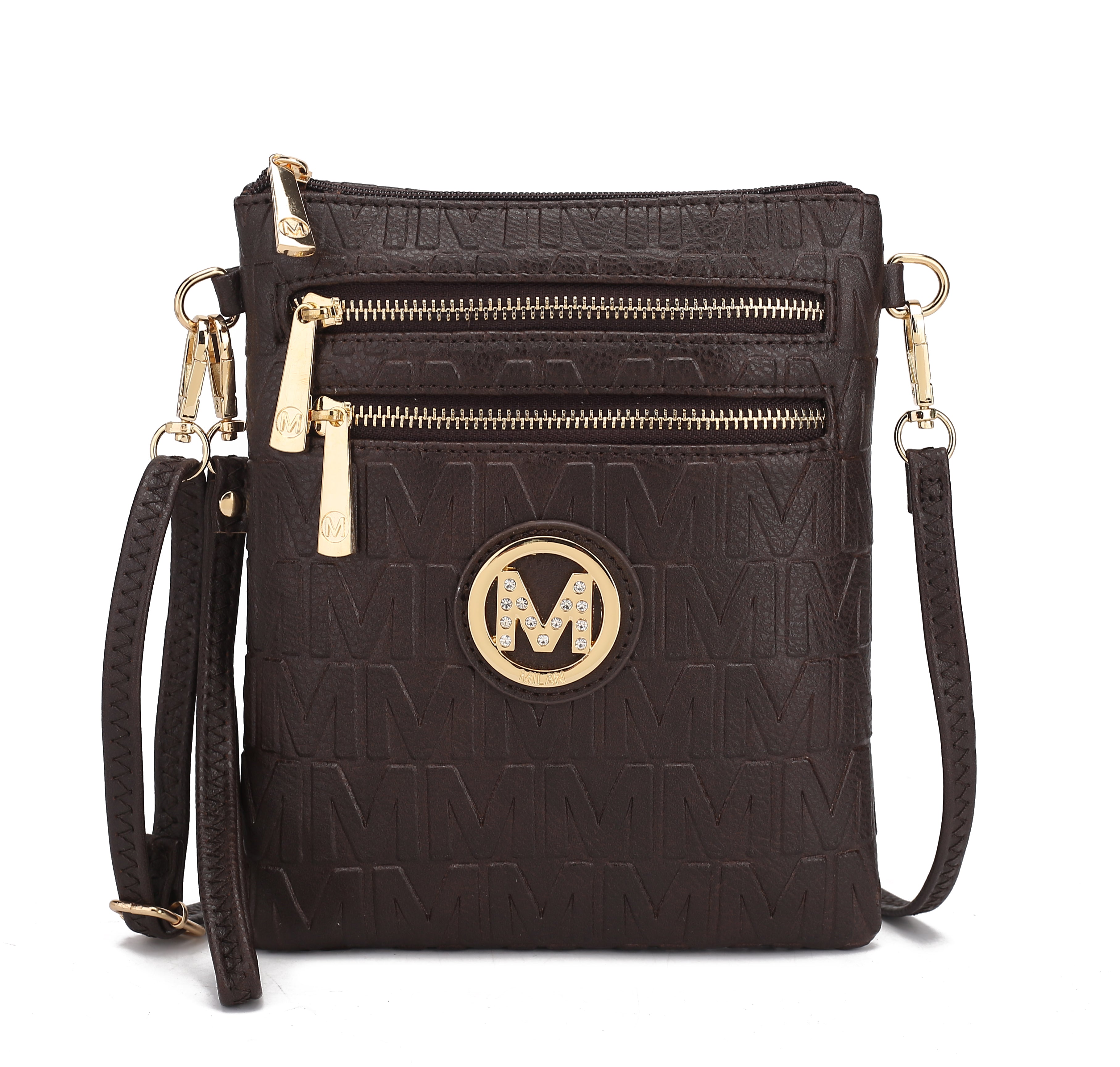 MKF Collection Women's Scarlett Signature Crossbody Bag Bags - Tophatter Daily Deals