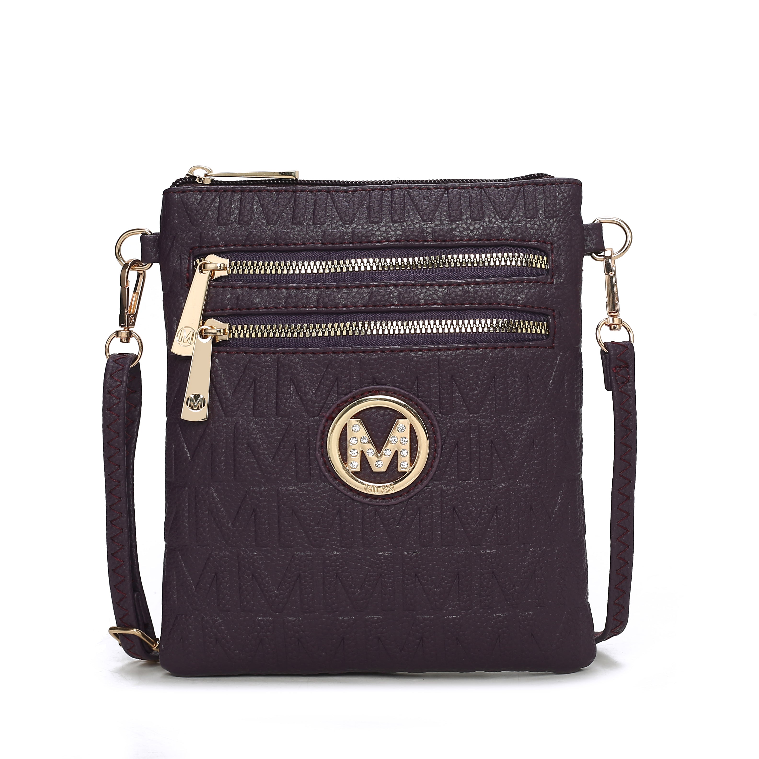 MKF Collection Women's Scarlett Signature Crossbody Bag Bags - Tophatter Daily Deals