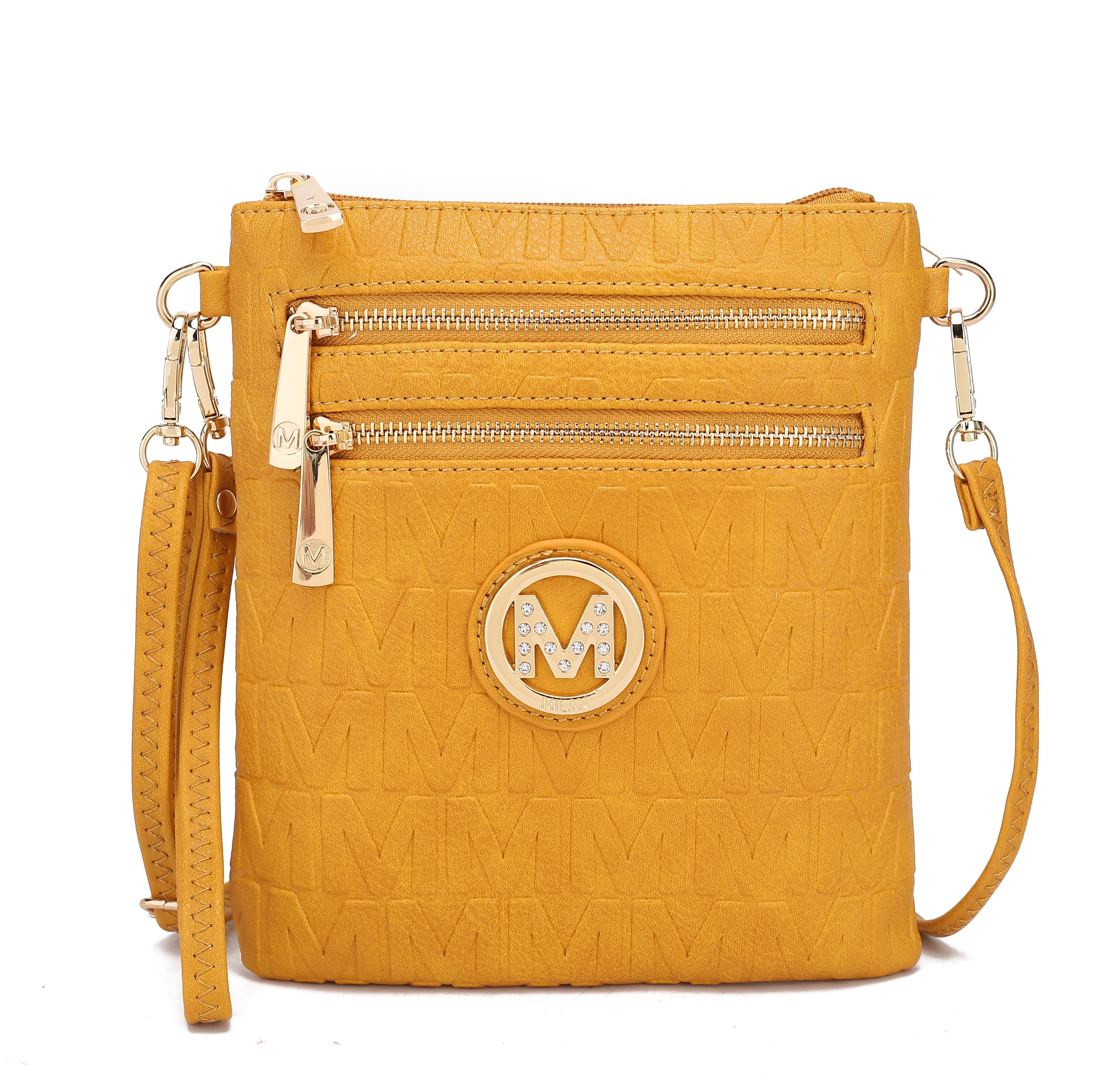 MKF Collection Women's Scarlett Signature Crossbody Bag Bags - Tophatter Daily Deals