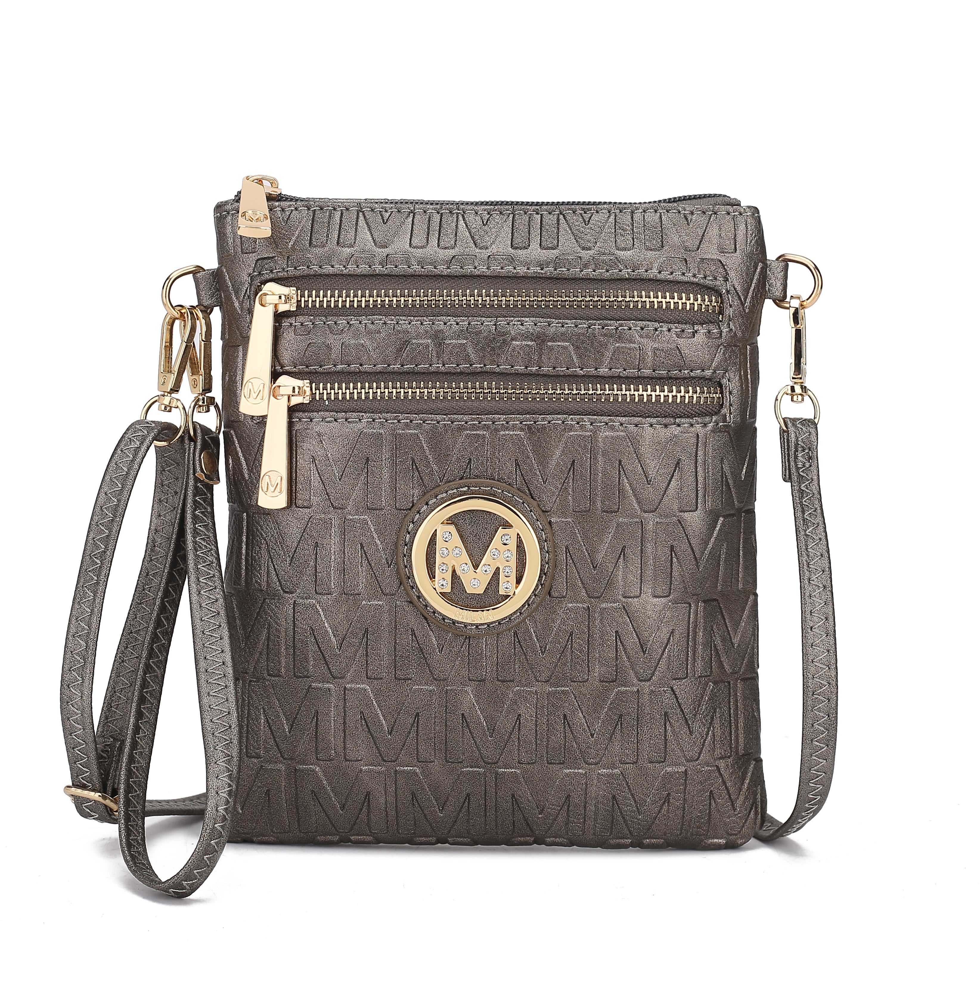 MKF Collection Women's Scarlett Signature Crossbody Bag Bags - Tophatter Daily Deals