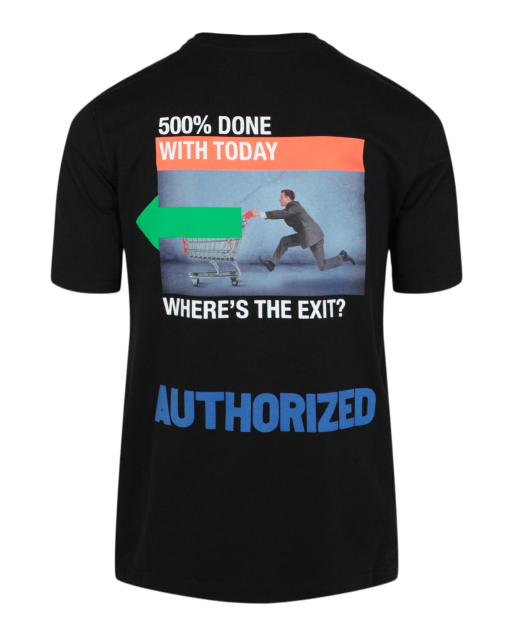 Heron Preston A.F. Authorized Oversized T-Shirt T-Shirt - Tophatter Daily Deals