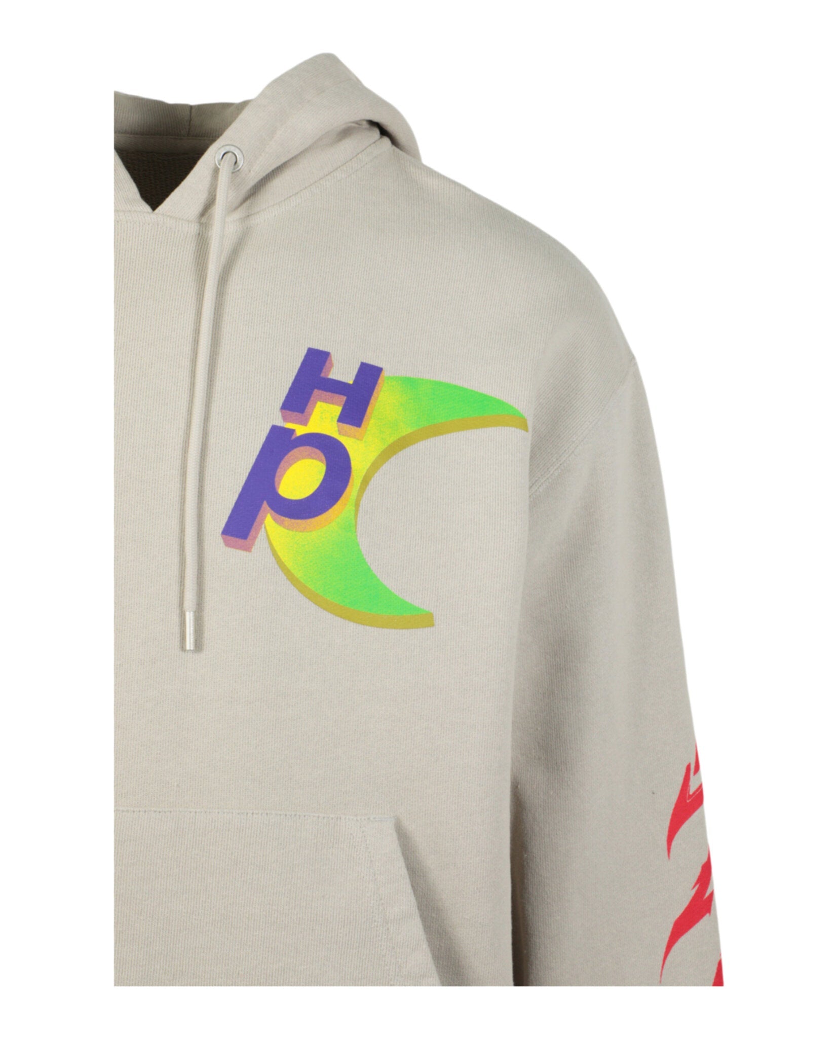 Heron Preston HP Global Collage Hoodie Hoodie - Tophatter Daily Deals