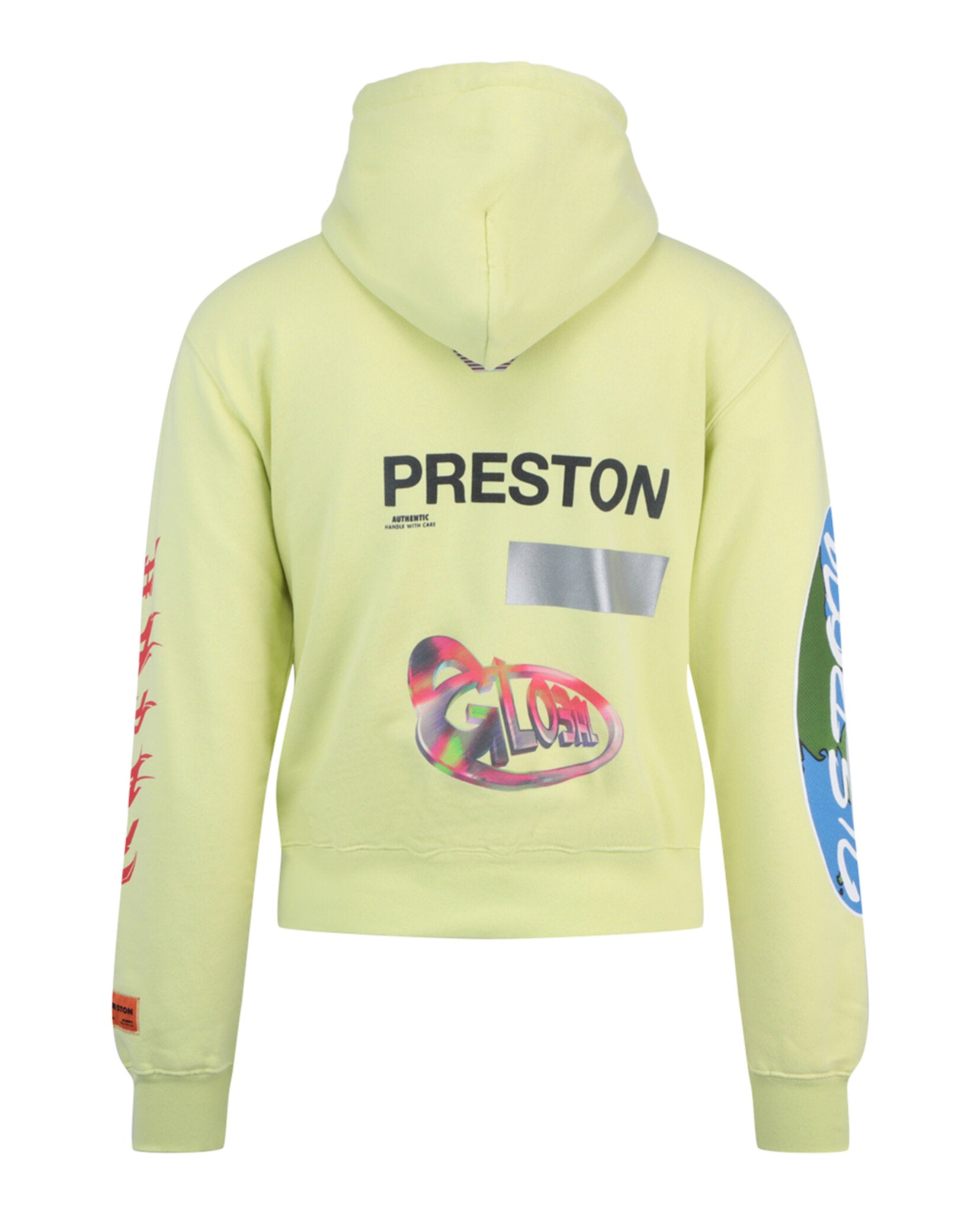 Heron Preston Global Collage Hoodie Hoodie - Tophatter Daily Deals