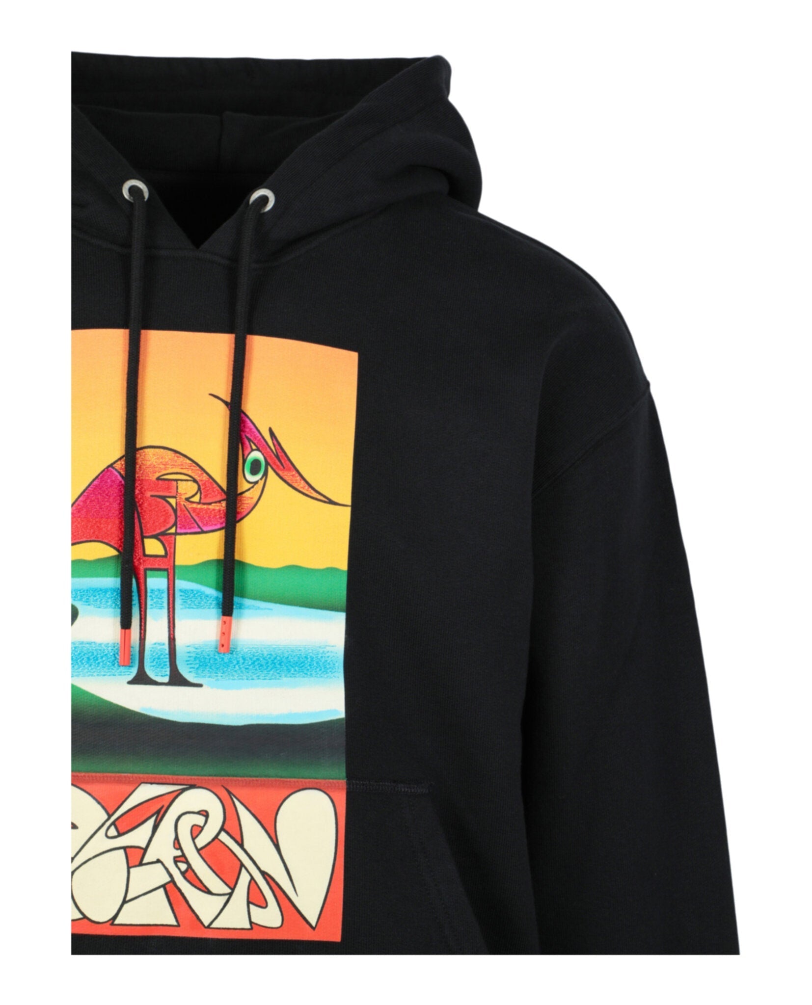 Heron Preston Heron Abstract Hoodie Hoodie - Tophatter Daily Deals