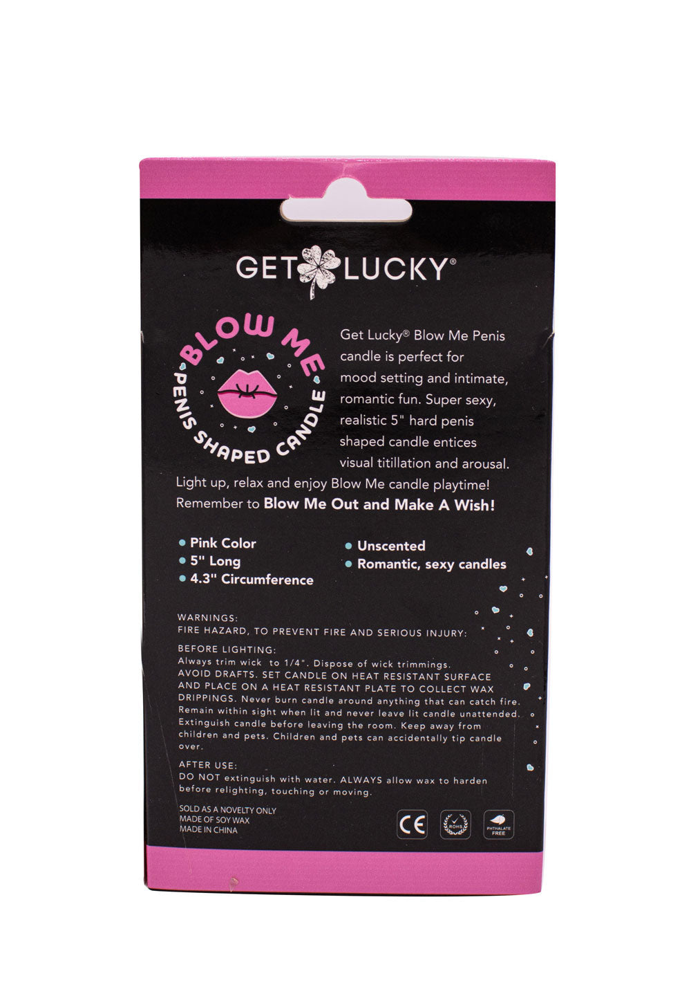 Penis Candle Pink > Candles > Novelty - Tophatter Daily Deals