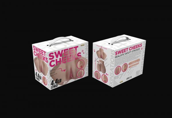 Skinsations Sweet Cheeks Ass & Pussy Stroker - Tophatter Daily Deals