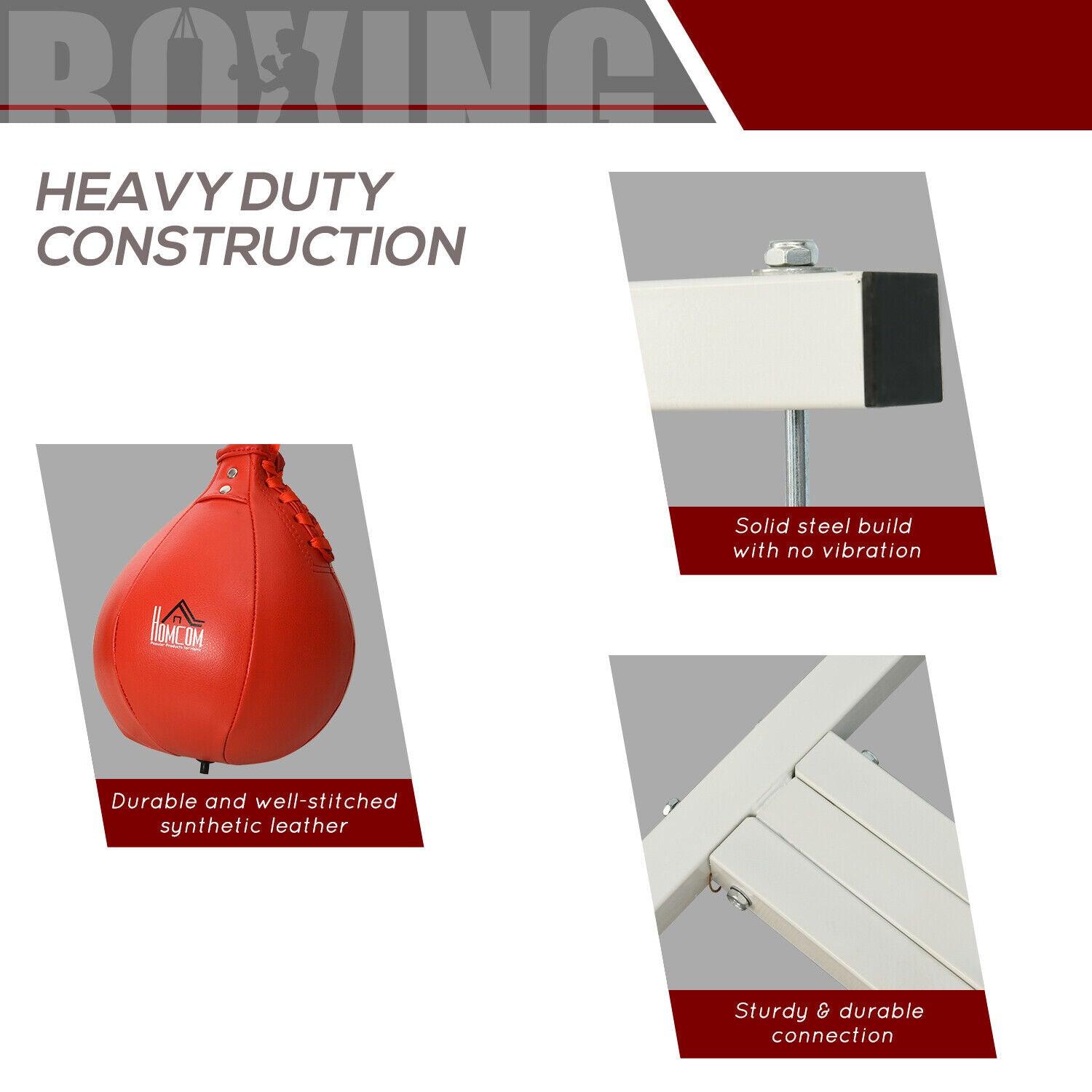 Boxing Punch Bag Stands - Free-Standing Speed Bag Platform Adjustable Boxing Punch Bag Stand Exercise & Fitness - Tophatter Daily Deals