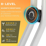 Magnetic Resistance Exercise Bike UK - Foldable LCD Exercise Bike Exercise Bikes - Tophatter Daily Deals